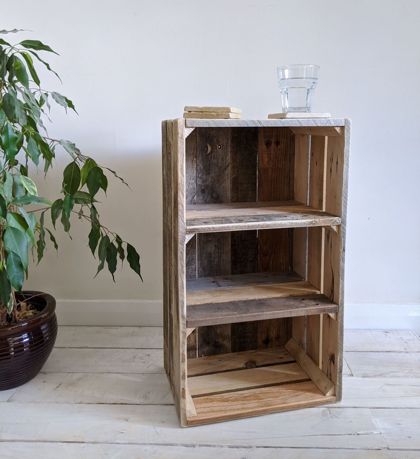 Cortina | Large Rustic Wooden Storage Unit | Reclaimed Wood • ecomersh.