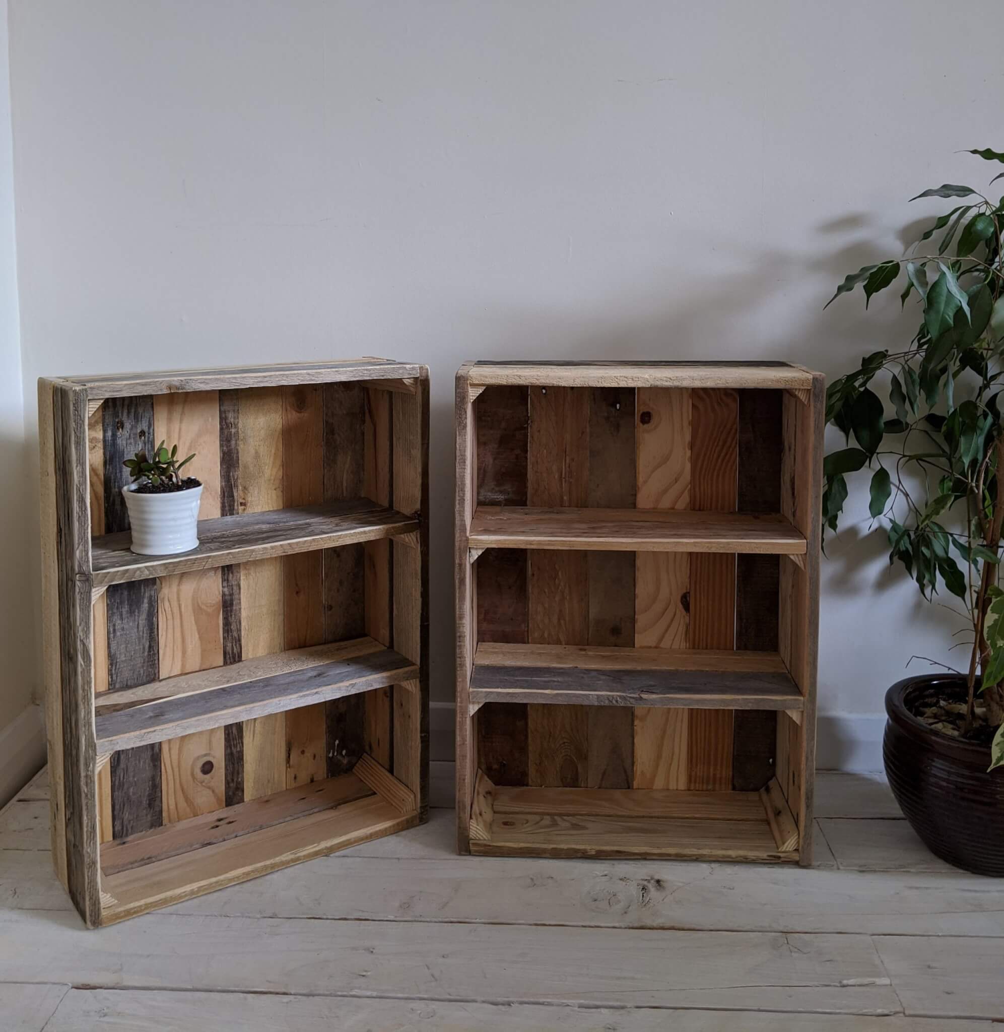 Toscana | Rustic Wooden Storage Unit | Reclaimed Wood • ecomersh.