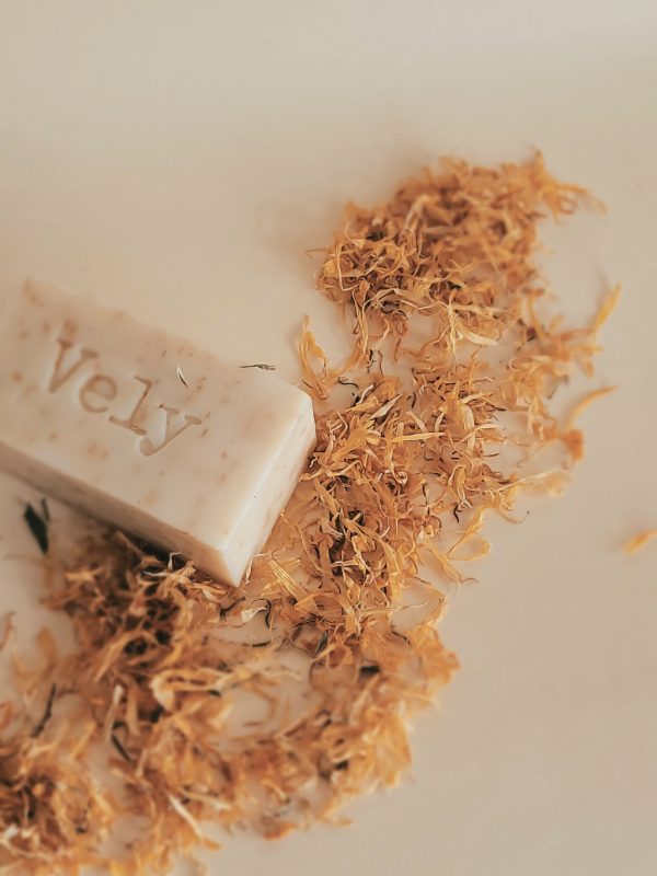 The Vely Soapery soap on a rope Italian Summer