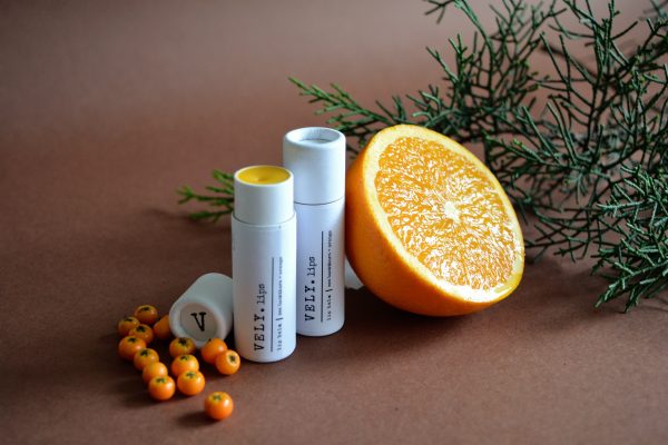 Sea Buckthorn and Orange natural vegan lip balm