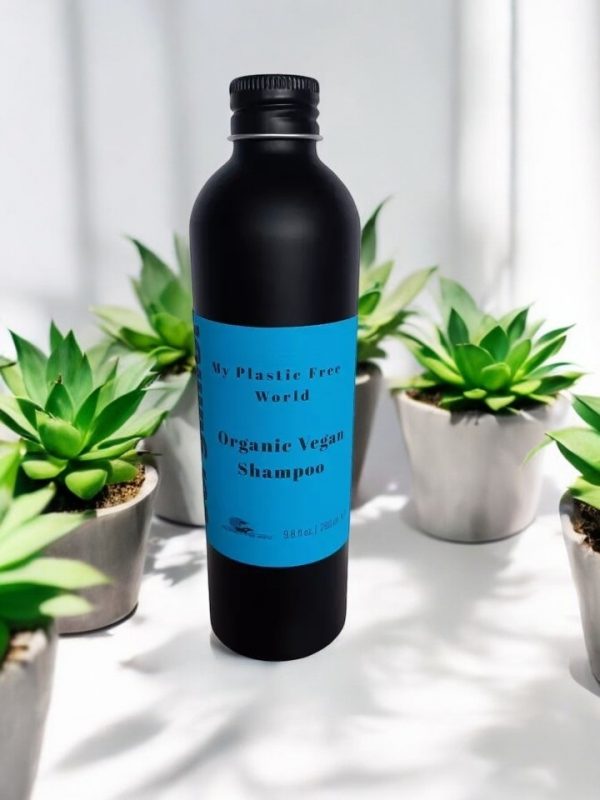 bergamot natural shampoo, sls free, plastic free and vegan friendly