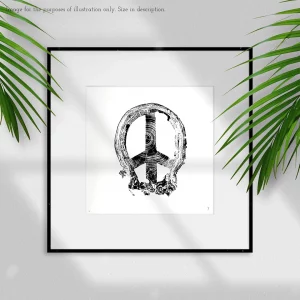 Tree17 tree ring art print make peace cherry tree