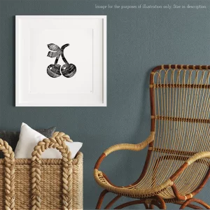 Tree17 tree ring art print fruit machine cherry